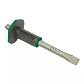   Mannesmann Lapos beton és csempe véső 300 mm, 19 mm hatszög szárral és kézvédővel (M65421)
