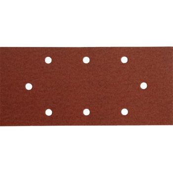   EXTOL PREMIUM csiszolópapír, tépőzáras, 93×190 mm, 8  lyukas klt, P80, 10db/cs, 407115-höz (242080)