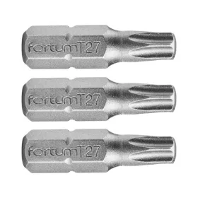   FORTUM behajtóhegy TORX, 3 db, S2 acél; T 20×25mm, bliszteren (4741420)