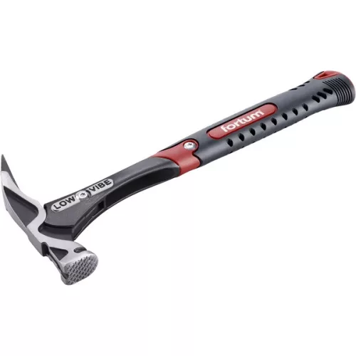 FORTUM palázó kalapács kovácsolt, mágneses; LOW-VIBE vibráció csökkentő nyél, 680 g, két komponensű gumírozott/műanyag markolat (4751100)