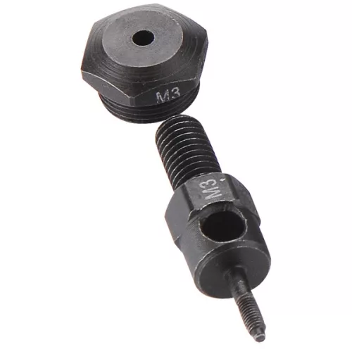 FORTUM húzópofa és menetes húzószár klt., M10, 4770630, 4770632, 4770633, 4770634, 4770635, 4770636-hoz, CrVMo (4770697)