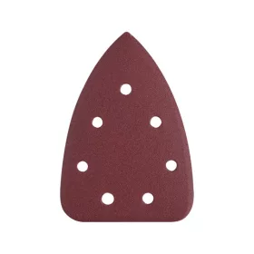   EXTOL PREMIUM delta csiszolópapír, lyukas klt. 10db, 100×140 mm; 7 db lyukkal, P60, 8891844 csiszológéphez (8803992)