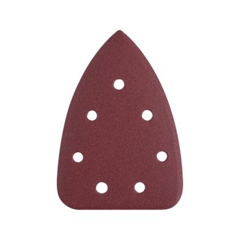   EXTOL PREMIUM delta csiszolópapír, lyukas klt. 10db, 100×140 mm; 7 db lyukkal, P60, 8891844 csiszológéphez (8803992)