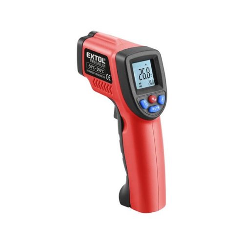 EXTOL PREMIUM infravörös, digitális hőmérő, -50°C~ +550°C, LCD kijelző, nem testhőmérő (8831302)