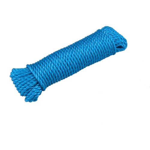 EXTOL PREMIUM kötél, sodrott, kék, 6mm×20m, PP (8856406)