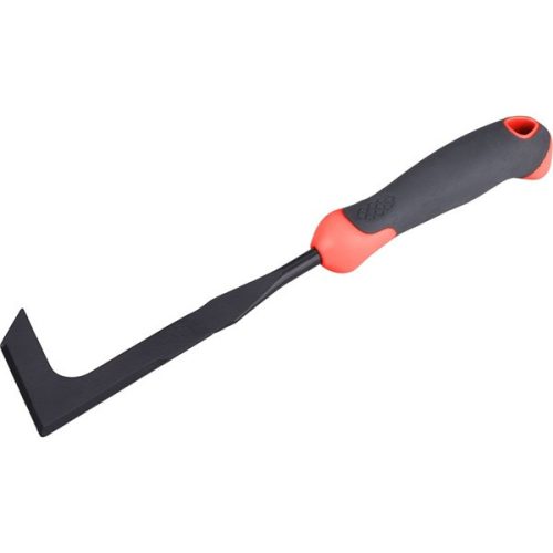 EXTOL PREMIUM gyomláló kés, L alakú, él elől és jobb, 32 cm, műanyag/TPR nyél (8877045)