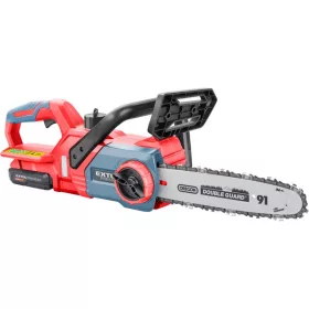   EXTOL PREMIUM akkus láncfűrész gép, Garden20V, 20V, Li-ion, 1db akku, 1db töltő, 2000 mAh, vezetőhossz 305mm, Oregon lánc és vezető (8895740)