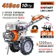 NAKAYAMA PRO Dízelmotoros kapálógép , önjáró rotációs kapa (kultivátor) 10LE, elektromos INDÍTÁS, ELSŐ fényszóró (MB9005)