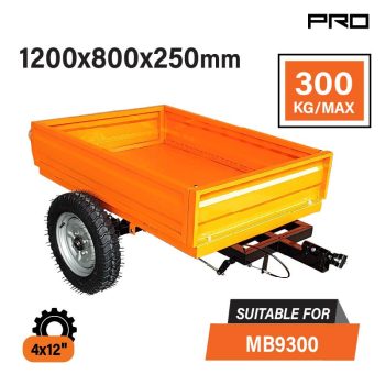   NAKAYAMA PRO Pótkocsi az MB9300 Dízel mini traktorhoz (MB9305)