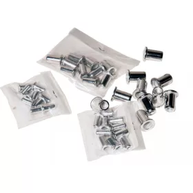   Genius Tools szegecsanya készlet SC-758A szegecsanya húzóhoz (M3, M4, M5, M6), 40 darabos (0758AP)