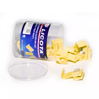   Licota Tools kábel leágaztató szigetelt gyorscsatlakozó, 4-6 mm2 vezetékhez, 17db (AET-QS04K)