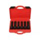 Ellient Tools légkulcsfej készlet, E-torx és 12-lapos, metrikus, hosszú, 3/4", 6 darabos (AT8106A)