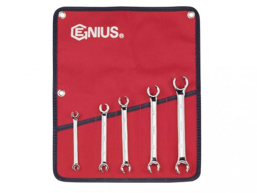 Genius Tools fékcsőkulcs készlet, 1/4-7/8", 5 darabos (FN-005S)