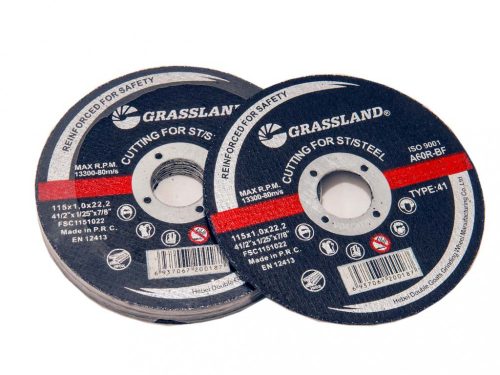 Grassland vágókorong (rozsdamentes acél), 115x1.0x22.2mm (FSC1151022)