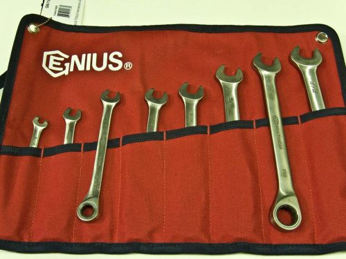 Genius Tools racsnis csillag-villás kulcs készlet, 5/16-3/4", 8 darabos (GW-7108S)