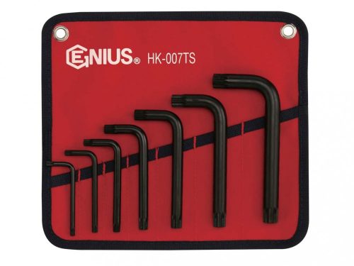 Genius Tools XZN (spline) kulcs készlet, 12-szögű, 7 darabos (HK-007TS)