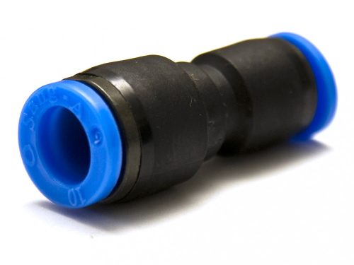 Sinppa Tools műanyag-levegőcső szűkítő adapter (dugaszolható), egyenes, 12mm - 10mm (ST-SPG12-10)