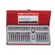 Genius Tools T-torx, imbusz, XZN bit készlet + 3/8" és 1/2" crowa foglalat, 40 darabos (TX-3440)