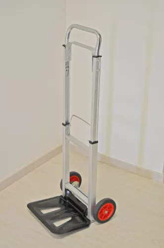 Mannesmann Alumínium molnárkocsi 90 kg, összecsukható acél rakodólappal (M  099-T)