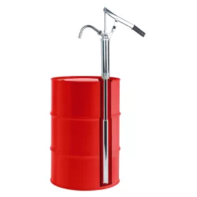   Mannesmann Karos hordópumpa teljes fém kivitelben, 20 l/perc, 45–89 cm szívócsővel (M  475)