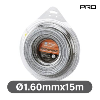   NAKAYAMA PRO NYLON SZÉR FŰKASZA DAMIL  SODORT 1,6mm-15m (NC1019)