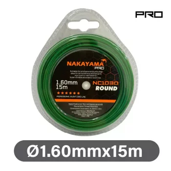 NAKAYAMA PRO NYLON FŰKASZA DAMIL  1,60mm-15m (NC1030)