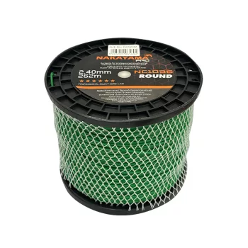   NAKAYAMA PRO Fűkasza damil, nylon-szén kerek,  2,4 mm-262 méter (NC1036)