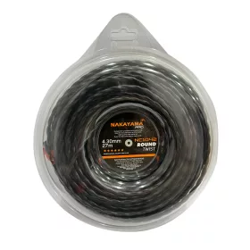   NAKAYAMA PRO Fűkasza damil, nylon-szén, kerek sodort,  4,30 mm-27 méter (NC1042)