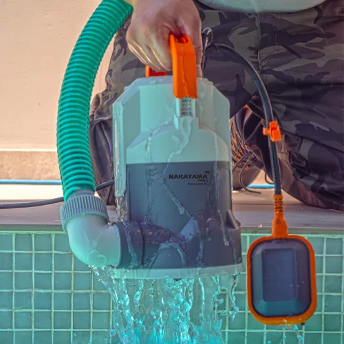 NAKAYAMA PRO Merülő tisztavíz-szivattyú 400 W, 7000 l/h, 5 mm szemcseméretig (NP1010)
