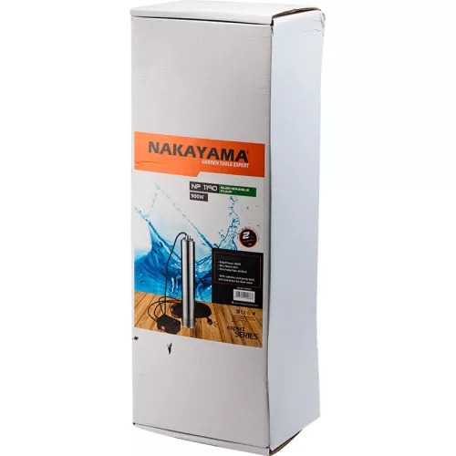 NAKAYAMA PRO Mélykúti búvárszivattyú vezérlőkapcsolóval, 1200 W, 4500 l/h (NP1190)
