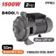 NAKAYAMA PRO Kétlépcsős centrifugál szivattyú, 1500W, 50m, 8400 l/óra (NP2065)