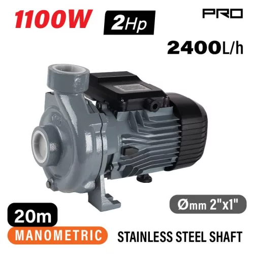 NAKAYAMA PRO CENTRIFUGÁLIS kerti szivattyú ( Pl medence ) 1100W, 20m, 24000L/óra (NP2075)