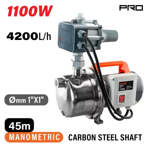 NAKAYAMA PRO Kerti mélykúti szivattyú 1100W, 45m, 4200L/óra (NP2120)