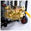 NAKAYAMA Benzinmotoros kerekes permetezőgép tömlődobbal, 4 ütemű  6,5LE, 45L/perc (NS4510)