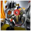 NAKAYAMA PRO Kétütemű benzinmotoros permetezőgép kerekekkel (26cm³, 50 literes tartály), tömlő: 8,5 mm x 30 m (NS5210)
