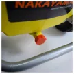 NAKAYAMA PRO Kétütemű benzinmotoros permetezőgép kerekekkel (26cm³, 50 literes tartály), tömlő: 8,5 mm x 30 m (NS5210)