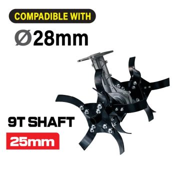 NAKAYAMA kultivátor adapter 25cm (PB1000)