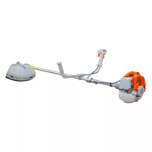 NAKAYAMA Benzines bozótvágó, fűkasza,  52 cm³, 2 LE, 255 mm-es háromágú vágótárcsával (PB5221)