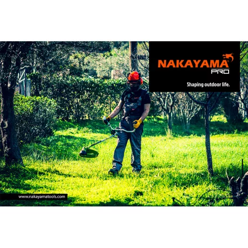 NAKAYAMA PRO Benzinmotoros fűkasza és bozótirtó, 52 cm³, 2,3 LE, rezgéscsillapító rendszerrel (PB5600)