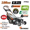 NAKAYAMA PRO Önjáró benzinmotoros fűnyíró (196cm³, 53cm vágásszélesség, központi magasságállítás), 6 POZÍCIÓ 25-75 mm (PM5810)