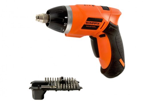 Somafix Akkus csavarbehajtó 3.6V 1,3Ah Li-ion 4 Nm - műanyag dobozban (SFX8428)