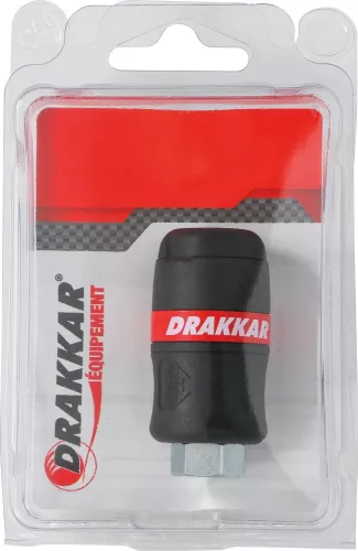 DRAKKAR kettős biztonságú gyorscsatlakozó hüvely (01301)