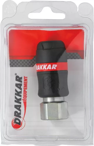 DRAKKAR kettős biztonságú gyorscsatlakozó hüvely (01303)