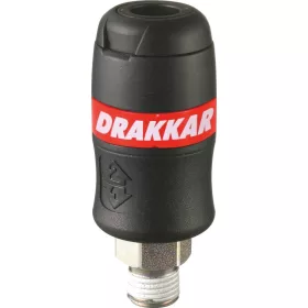   DRAKKAR kettős biztonságú gyorscsatlakozó hüvely (01305)