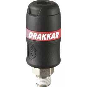  DRAKKAR kettős biztonságú gyorscsatlakozó hüvely (01306)