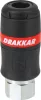 DRAKKAR kettős biztonságú gyorscsatlakozó hüvely (01317)