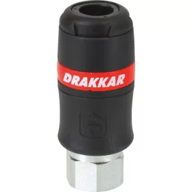   DRAKKAR kettős biztonságú gyorscsatlakozó hüvely (01318)