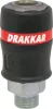 DRAKKAR nagy átfolyású, kettős biztonságú gyorscsatlakozó hüvely (01334)