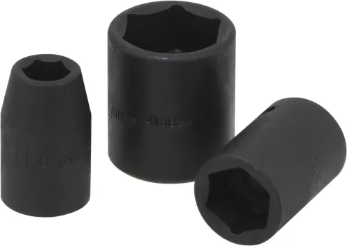 DRAKKAR gépi dugókulcskészlet, 1/2 col, 11–24 mm, 10 db (06388)