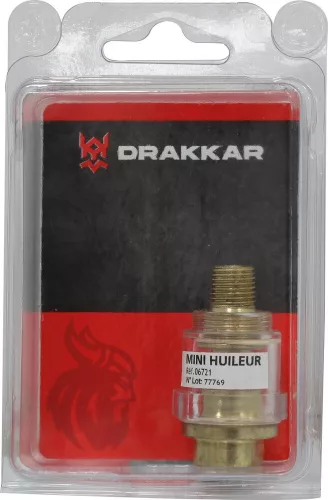 DRAKKAR mini olajozó, 1/4 col külső menet (06723)